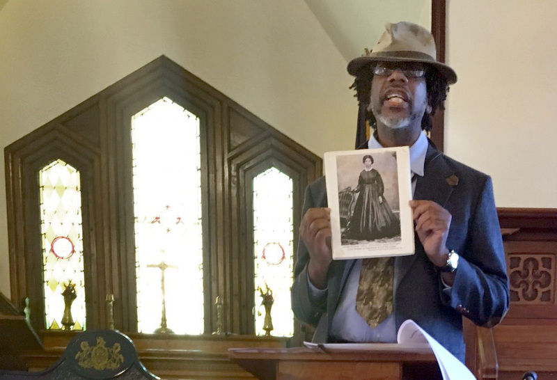 Marker commemorates local settlement of freed slaves RBH